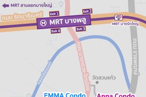 คอนโด MRT บางพลู 2025-2026 / คอนโดติดรถไฟฟ้า MRT บางพลู